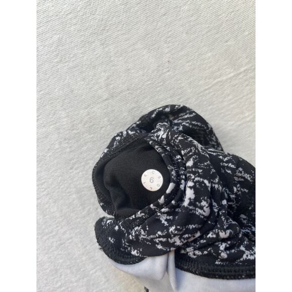 Lululemon Wunder Under Pant Legging Hi-Rise Ice Breaker White Black Iced Wave 6 - Picture 3 of 10